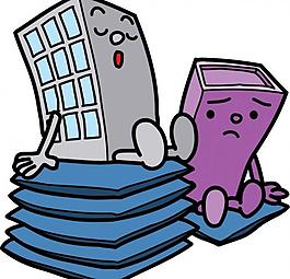 房地产漫画图片