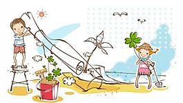 海邊漂流瓶圖片