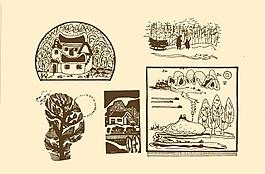 風(fēng)景裝飾畫圖片