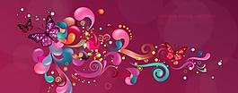 繽紛圖案圖片