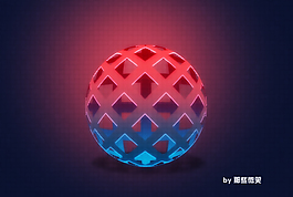 ps打造夢幻3D球