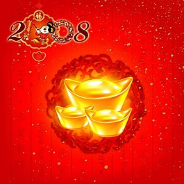 新年賀卡設計素材