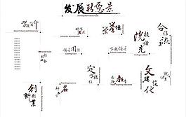 學校畫冊用字圖片