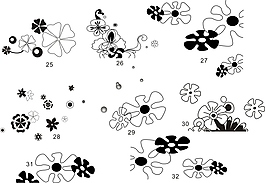 花紋 花邊
