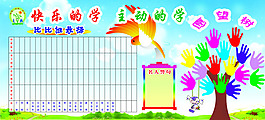 學(xué)校展板