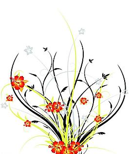 花朵移门图片