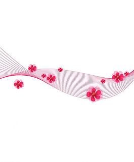 花朵移门图片