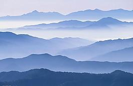 云霧山景圖片