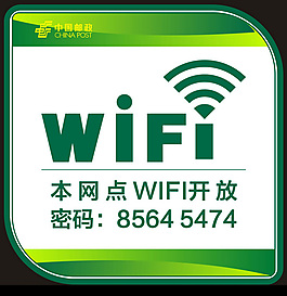 免费WIFI告示牌