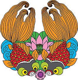 金魚圖案