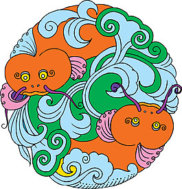 金魚圖案