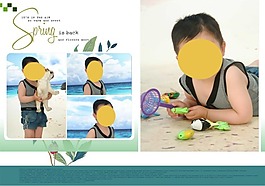 影樓兒童相冊之快樂寶貝