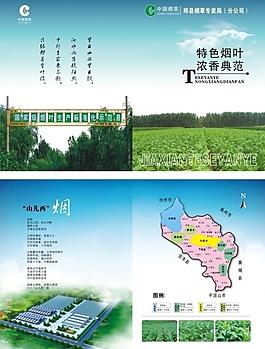 郟縣煙草局畫冊封面圖片