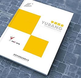 大氣企業畫冊封面圖片