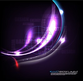 美輪美奐的矢量背景圖