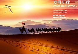 企業(yè)展板 發(fā)展歷程圖片