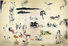 中國風素材圖片