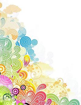 時(shí)尚花紋 圈圈 圓圈圖片