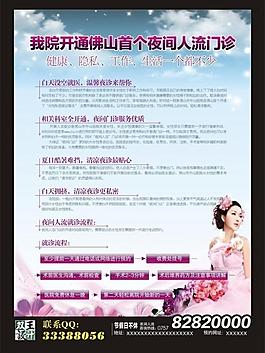醫(yī)院夜間人流硬廣圖片