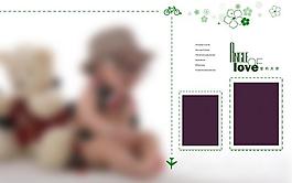 兒童相冊模板圖片