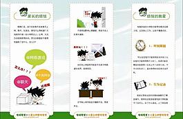 電腦老爸三折頁圖片