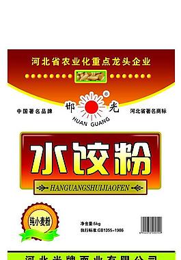 面粉包装袋图片