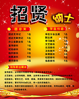 招賢納士