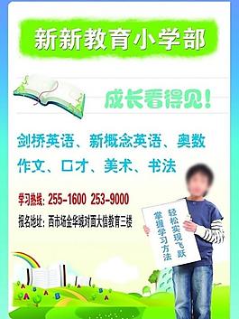 新概念英語傳單圖片