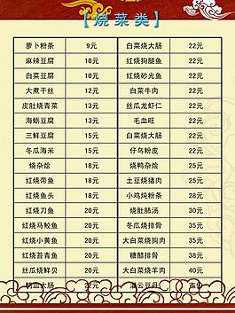 菜單圖片