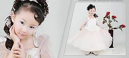 兒童藝術(shù)照模板 天使的美麗圖片