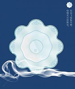 青花瓷盤圖片
