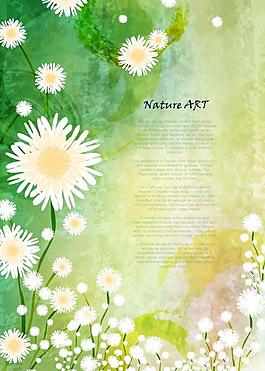 綠色 自然 花朵 夢幻花朵圖片