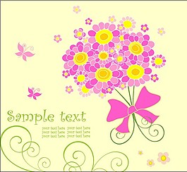 矢量花束