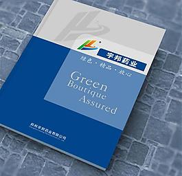 大氣企業畫冊封面圖片