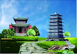 塔樓景觀