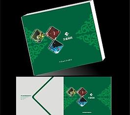 綠色風格通用封面設計圖片