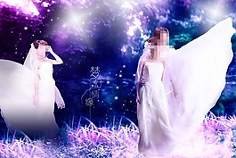 婚紗模版素材下載