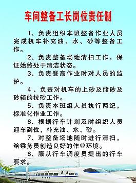 制度展板圖片