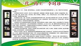 李時珍展板圖片