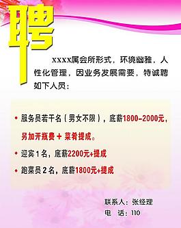 招聘展板圖片