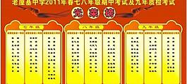 中學(xué)展板圖片