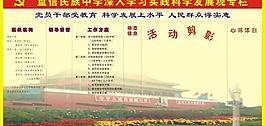 科学发展展板图片