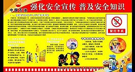 消防安全展板圖片