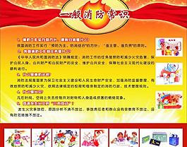 消防展板圖片