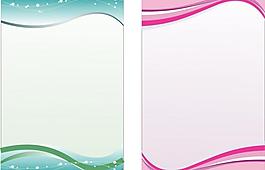 展板 模板 矢量圖片