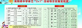 體藝項(xiàng)目展板圖片