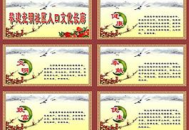 人口文化展板圖片