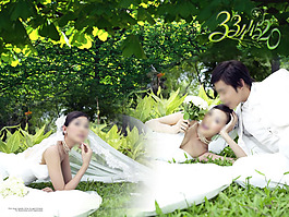 生生世世愛你 情侶浪漫主題婚紗模板