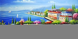 裝飾素材理想海港