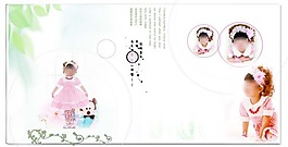 我家的小公主相冊模板